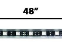 Spare 48 Inch RGB Aluminum Channel rail light for RSUKIT Race Sport Lighting