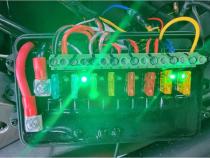 8 Gang DC12V 80-Amp Lightning Series Long Range Wireless Source Control Switch Power System Race Sport Lighting