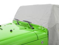 Jeep JK Full Door Cab Cover For 07-18 Jeep JK Wrangler 2 Door Gray Denim MasterTop