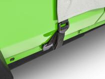 Jeep JK Full Door Cab Cover For 07-18 Jeep JK Wrangler 2 Door Gray Denim MasterTop