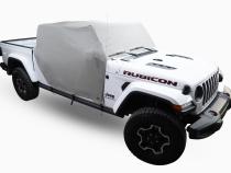 Jeep JL Cab Cover Gray Denim For 18-2024 Wrangler JL 2 Dr All Hardware Removed Mastertop
