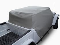 Jeep JL Cab Cover Gray Denim For 18-2024 Wrangler JL 2 Dr All Hardware Removed Mastertop