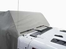 Jeep JL Cab Cover Gray Denim For 18-2024 Wrangler JL 2 Dr All Hardware Removed Mastertop