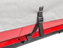 Jeep JL Full Door Cab Cover For 18-2024 Wrangler JLU 4 Door Gray Denim All Top/Top Hardware Removed MasterTop