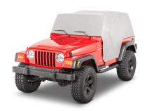 5 Layer Full Door Cab Cover 92-06 Jeep Wrangler Gray MasterTop