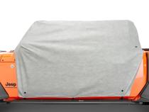 5 Layer Full Door Cab Cover 2020-2024 Jeep JT Gladiator 4Dr Gray (All Top/Top hardware Removed) MasterTop