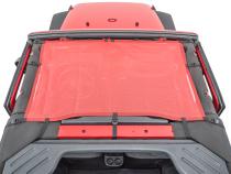 Jeep JK Mesh Bimini Top ShadeMaker For 07-18 Wrangler JK 2 Door Black MasterTop