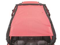 Jeep JK ShadeMaker Freedom Mesh Bimini Top Plus For 07-18 Wrangler JK 2 Door Black MasterTop