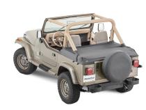 Jeep YJ Tonneau Cover For 87-91 Jeep Wrangler YJ Black Diamond MasterTop