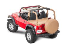 Jeep TJ Tonneau Cover For 97-02 Wrangler TJ Spice Diamond MasterTop