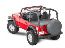 Jeep TJ Tonneau Cover For 03-06 Wrangler TJ Black Diamond MasterTop