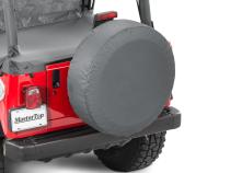 Jeep Spare Tire Cover 29 Inch Black Denim MasterTop
