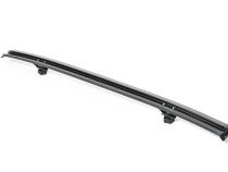 Jeep JK No Drill Windshield Header For 07-18 Wrangler JK Black MasterTop