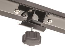 Jeep JK No Drill Windshield Header For 07-18 Wrangler JK Black MasterTop