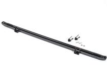 Jeep TJ No Drill Windshield Header For 97-06 Wrangler TJ Black MasterTop
