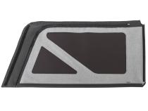 Replacement Window Kit 07-09 2DR JK Mopar Factory Top Only (2)Qtr Windows(1) Rear Window Tinted Glass Black Diamond Vinyl MasterTop