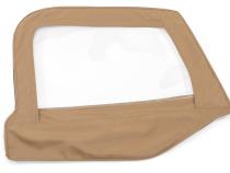 Jeep Fabric Replacement Upper Door Skins For 97-06 Wrangler TJ Spice Diamond Pair MasterTop