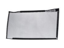 Mesh Trail Screens 2018-2024  4 Dr JLU Wrangler with Factory Soft Top 3 Piece Kit Black Mesh MasterTop