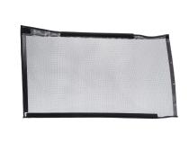 Mesh Trail Screens 2018-2024  4 Dr JLU Wrangler with Factory Soft Top 3 Piece Kit Black Mesh MasterTop