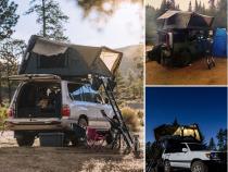 18089901 Bushveld hard shell roof top tent Overland Vehicle Systems