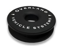 Soft Shackle Recovery Ring Combo Pack - 45,000 lb - Black Overland Vehicle Systems