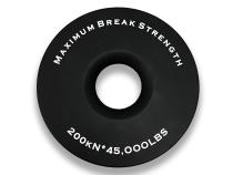 Soft Shackle Recovery Ring Combo Pack - 45,000 lb - Black Overland Vehicle Systems
