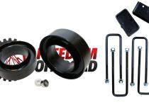 3 Inch Front 2 Inch Rear Blocks w/ U-Bolts Lift Leveling Kit 99-06 Silverado/Sierra 1500 RWD Freedom Off-Road