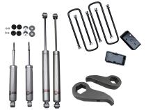 1 Inch-3 Inch Leveling Lift Kit w/ Shocks 11-19 Silverado/Sierra 2500 HD/3500 HD Freedom Off-Road