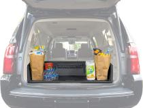 Truck Cargo Box 48 Inch Black Polyetheylene For SUVs Trucks Last Boks