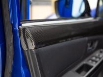 OLM LE Dry Carbon Front Door Trim Upper Panels 15+ WRX / STI