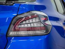 OLM Spec CR Tail Lights Clear Lens Black Base 2015-2021 Subaru WRX &amp;amp; STI