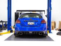 OLM Spec CR Tail Lights Red Lens Black Base 2015-2021 Subaru WRX &amp;amp; STI