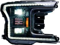 18-19 Ford F150 Headlights White DRL Essential Series OLM
