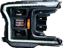 18-19 Ford F150 Headlights White DRL Essential Series OLM