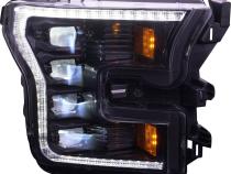 2015-2017 Ford F150 Bi-Beam Headlights Infinite Series White DRL OLM