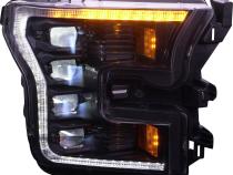 2015-2017 Ford F150 Bi-Beam Headlights Infinite Series White DRL OLM