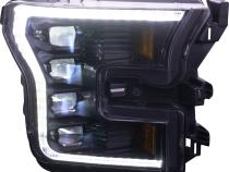 2015-2017 Ford F150 Bi-Beam Headlights Infinite Series White DRL OLM
