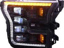 2015-2017 Ford F150 Bi-Beam Headlights Infinite Series White DRL OLM