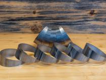Universal T304 Stainless Steel 4 Inch Diameter 180 Degree Pie Cut Kit MBRP