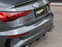 2022-Up Audi S3 Armor Pro 3 Inch Cat-Back Exhaust System with Quad Mirror Polished Tips, Valve Delete MBRP