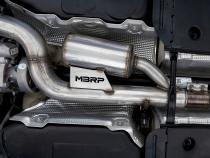 2022-Up Audi S3 Armor Pro 3 Inch Cat-Back Exhaust System with Quad Mirror Polished Tips, Valve Delete MBRP