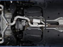 2022-Up Audi S3 Armor Pro 3 Inch Cat-Back Exhaust System with Quad Carbon Fiber Tips, Valve Delete MBRP