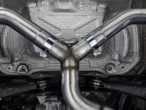2022-Up Audi S3 Armor Pro 3 Inch Cat-Back Exhaust System with Quad Carbon Fiber Tips, Valve Delete MBRP