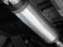 2023-Up Colorado/Canyon 2.7L Black-Coated Aluminized Steel 3 Inch Cat-Back Exhaust Single Side Exit with Tip Armor BLK MBRP
