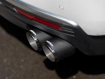 21-Present Chevrolet/GMC Suburban/Yukon XL 3 Inch Cat Back Dual Split Rear Exhaust System, Armor Pro T304SS with Quad Carbon Fiber Tips MBRP