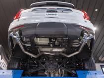 21-Present Chevrolet/GMC Suburban/Yukon XL 3 Inch Cat Back Dual Split Rear Exhaust System, Armor Lite Aluminized Steel with Quad Tips MBRP