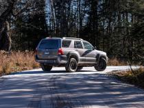 04-24 Toyota 4Runner 11-16 Toyota Land Cruiser Prado Armor Pro T304 Stainless Steel 2.5 Inch Cat-Back High Clearance Turn Down Single Rear Exit MBRP Exhaust System