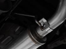 2022-Up Nissan Frontier 3.8L Turn Down T304 2.5 Inch Cat-Back 3 Inch Single High Clearance Rear Exit Armor Pro Series MBRP