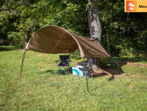 Portable Awing Univeral Compact Shade Mounts On Any Stationary Object Vehicles, UtV,Trees Sidekick From Trail Gear Oasis