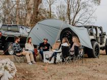 TailgateTent, Rain Cover, Awning For UTV Gray Trail Gear Oasis